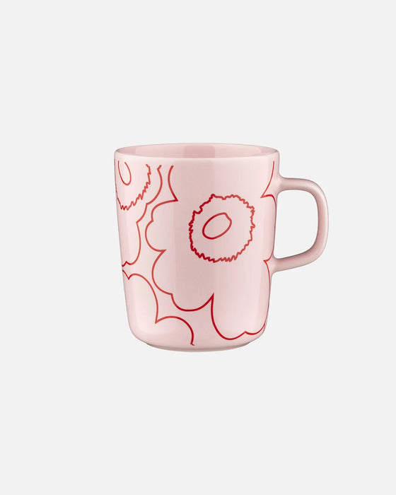 marimekko piirto unikko pink mug | 2.5dl