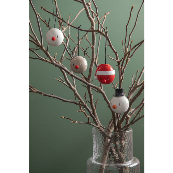 hoptimist reindeer ornament | 2 pieces