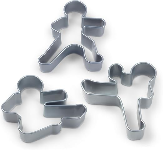 fred ninjabread men cookie cutters | set of 3