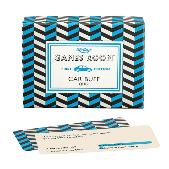 games room car buff trivia