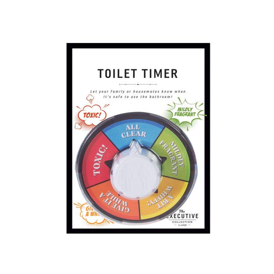 executive collection toilet timer multi-coloured